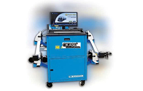 thiet bi kiem tra goc dat banh xe cong nghe ccd khong day dung cho xe tai – xe khach jumbo 9000 hinh 2