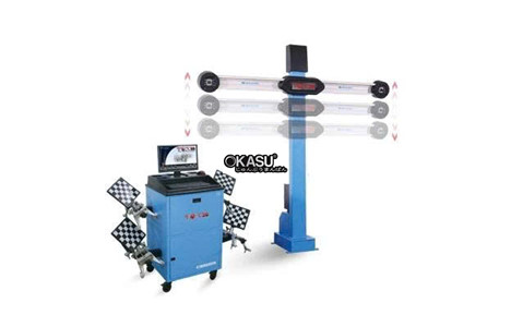 thiet bi kiem tra goc dat banh xe 3d manatec - fox 3d auto boom hinh 2