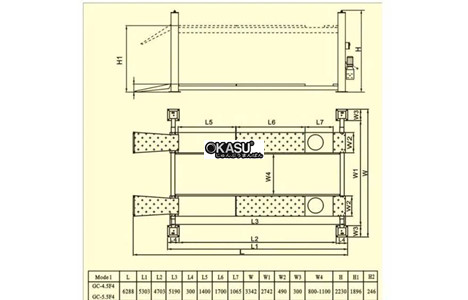 cau nang 4 tru cho kiem tra goc lai 3d doi moi gc-4.5f4 hinh 3