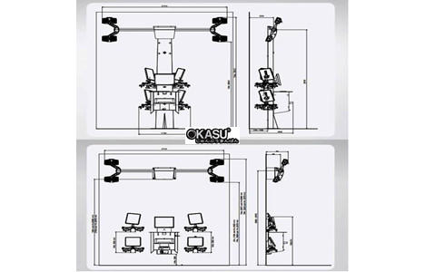 thiet bi kiem tra goc dat banh xe 3d voi camera ky thuat so do phan dai cao exact blacktech x-plus hinh 6