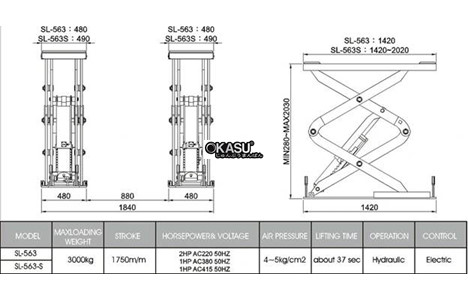cau nang cat keo nang bung sl-563s hinh 3