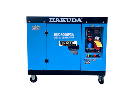 may phat dien chay dau 8kw hakuda hkd8000p3a 3 pha hinh 2