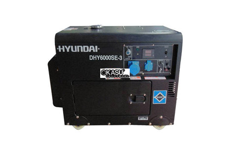 may phat dien diesel 3 pha hyundai dhy 6000se-3 hinh 2