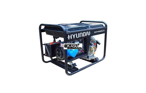 may phat dien hyundai dhy 6000le diesel hinh 2