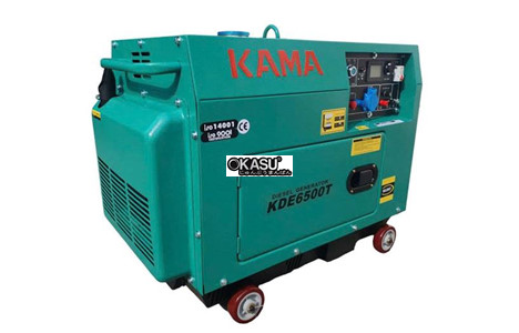 may phat dien chay dau 5kw kama kde6500t hinh 2