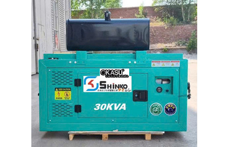 may phat dien 30kva gac container lanh shinko japan hinh 2