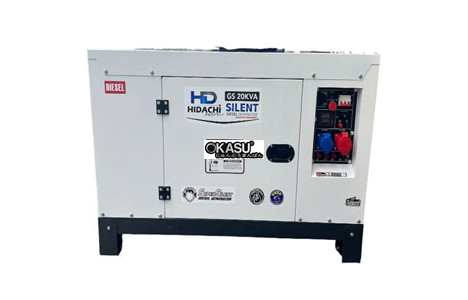 may phat dien 16kw chay dau hidachi gs20kva 3 pha hinh 2