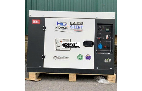 may phat dien chay dau 12kva hidachi hd12kva hinh 2