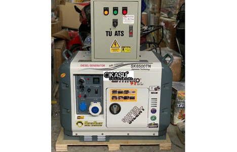 may phat dien 5kw shinko sk6500tn + dong bo ats hinh 2