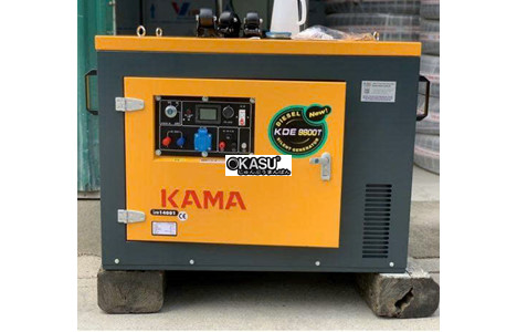 may phat dien chay dau 10kva kama kde9800t hinh 2