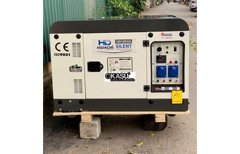 may phat dien diesel 12kva hidachi hd-12kva (chong on) hinh 2