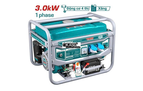 may phat dien xang 3kw total tp130005-1 (co de) hinh 2