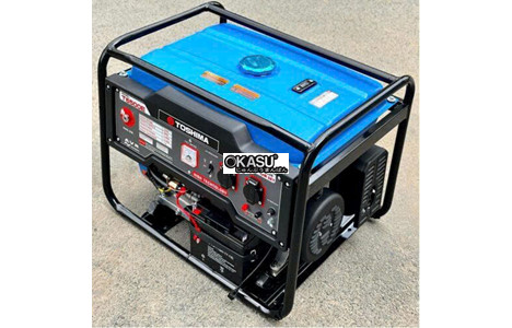 may phat dien chay xang 5kw toshima t65e (de no) hinh 3