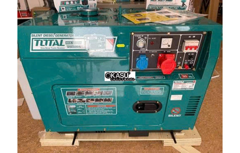 may phat dien dau 5kw total tp250003 (dien 3 pha) hinh 2