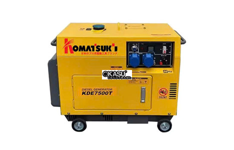 may phat dien chay dau 5kw komatsuki kde7500t hinh 2