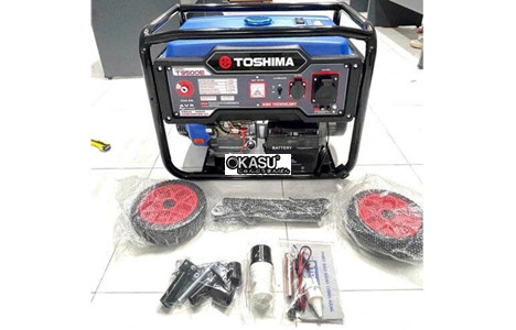 may phat dien chay xang 7kw toshima t95e hinh 2