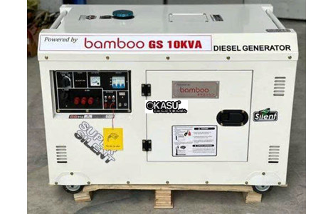 may phat dien chay dau 10kva bamboo gs (chong on) hinh 2