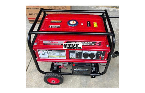 may phat dien chay xang 6kw bgas bga7000ge hinh 2