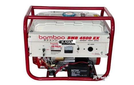 may phat dien chay xang 3.5kw bamboo bmb 4500ex (de) hinh 2