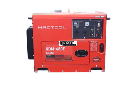 may phat dien 5kw mactool xdm-680e (chay dau) hinh 2