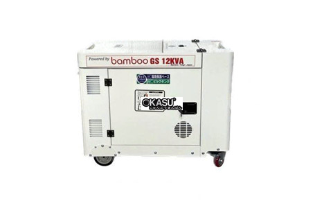 may phat dien chay dau 12kva bamboo bmbgs12kva mo nap hinh 2