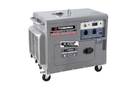 may phat dien 5kw chay dau toshima t6500de hinh 2