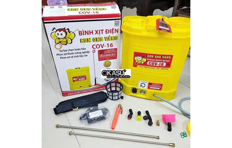 binh phun xit dien 16 lit con ong vang cov-16d hinh 2
