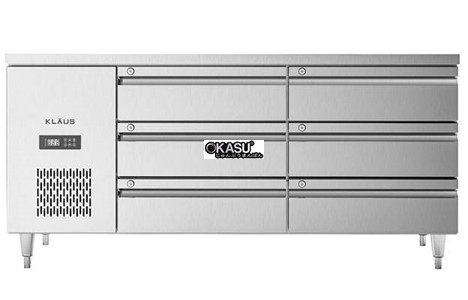 ban mat inox 6 ngan keo klaus kdc-2.1-2w hinh 2