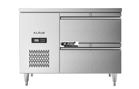 ban mat inox 2 ngan keo klaus kdc-2.1-1n hinh 2