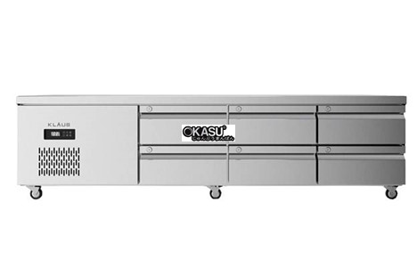 ban mat 6 ngan keo inox klaus kbu-1.1-6 hinh 2