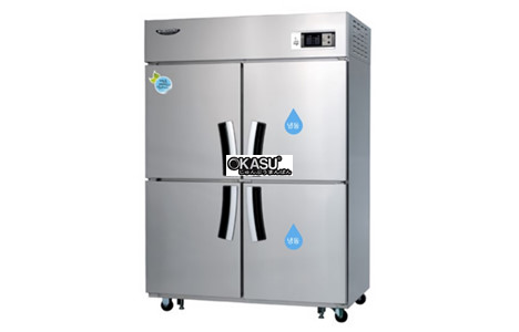tu dong mat inox 4 canh lassele ls-1044hrf (quat gio) hinh 2