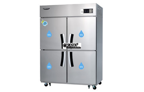 tu dong inox 4 canh lassele ls-1044f (quat gio) hinh 2