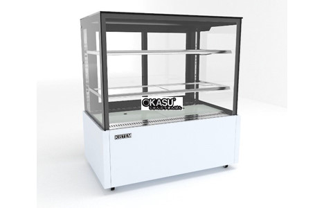 tu trung bay banh 325l, kinh vuong 3 tang kistem kis-xfs15rs hinh 2