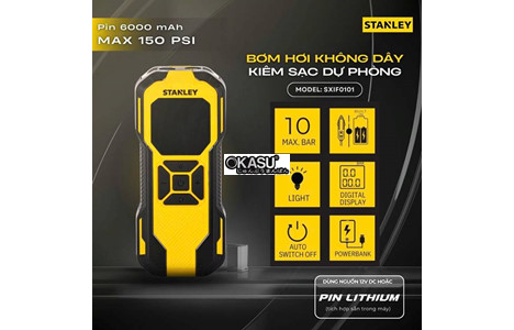dung cu da nang bom xe, den pin led, sac du phong stanley sxif0101 hinh 2
