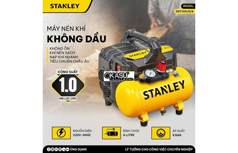 may nen khi khong dau 6l stanley dst100/8/6 hinh 2