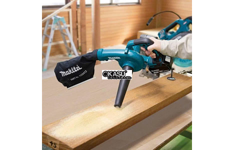 may thoi la makita dub185z (18v)  hinh 4