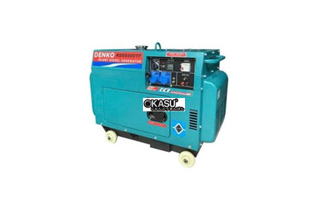 may phat dien chay dau denko kde6500tf (5.0kw) hinh 2