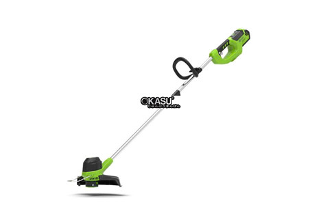 may cat co chay pin greenworks g40lt (40v) hinh 2