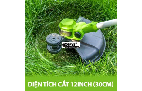 may cat co day tay dung pin greenworks g24lt30 (24v) (than may) hinh 4