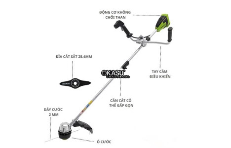 may cat co dung pin greenworks 40v co tay cam stf402 (than may) hinh 3