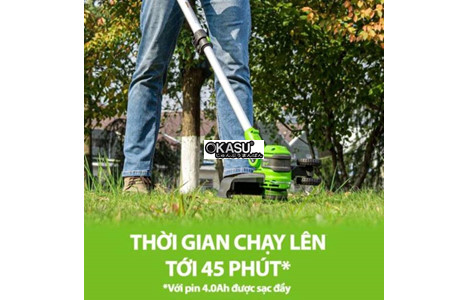 may cat co day tay dung pin greenworks g24lt30 (24v) (than may) hinh 5