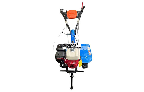 may xoi dat da nang dong co honda (5,5hp) (lien truc) hinh 2