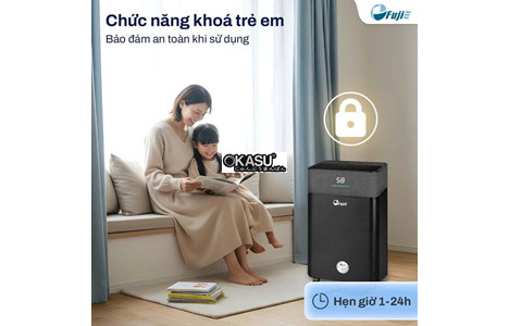 may hut am fujie hm-920ed 20 lit/ngay, ket noi wifi hinh 8