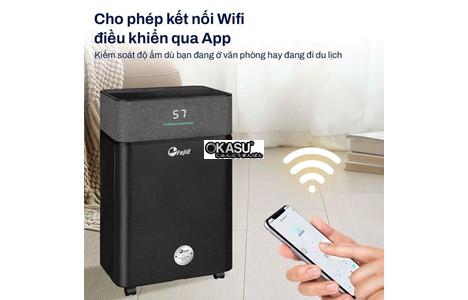 may hut am fujie hm-916ed 16 lit/ngay, ket noi wifi hinh 5