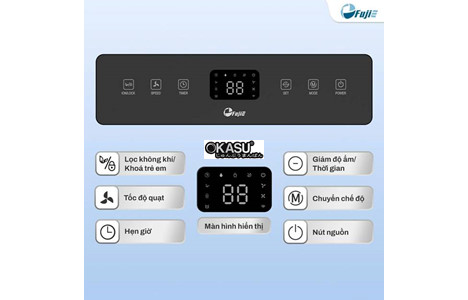 may hut am fujie hm-916ed 16 lit/ngay, ket noi wifi hinh 6