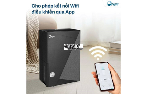 may hut am fujie hm-930ed 30 lit/ngay, ket noi wifi hinh 5