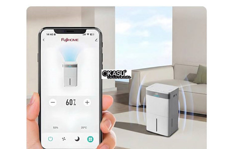 may hut am fujihome dh30nw (30 lit/ngay) ket noi wifi hinh 3