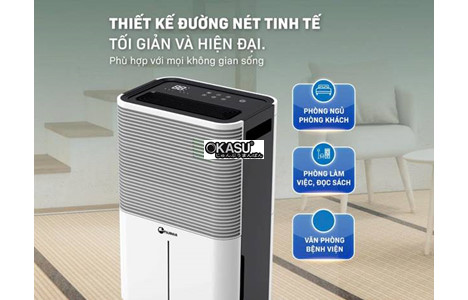 may hut am fujihaia dh25w cong suat 25 lit/ngay, co ket noi wifi hinh 9