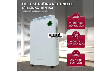 may hut am fujihome dh25w-hepa-new (25lit/ngay) ket noi wifi, mang hepa hinh 2