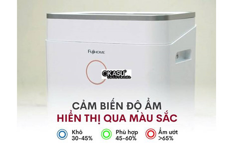 may hut am fujihome dh20w cong suat 20 lit/ngay, ket noi wifi hinh 6